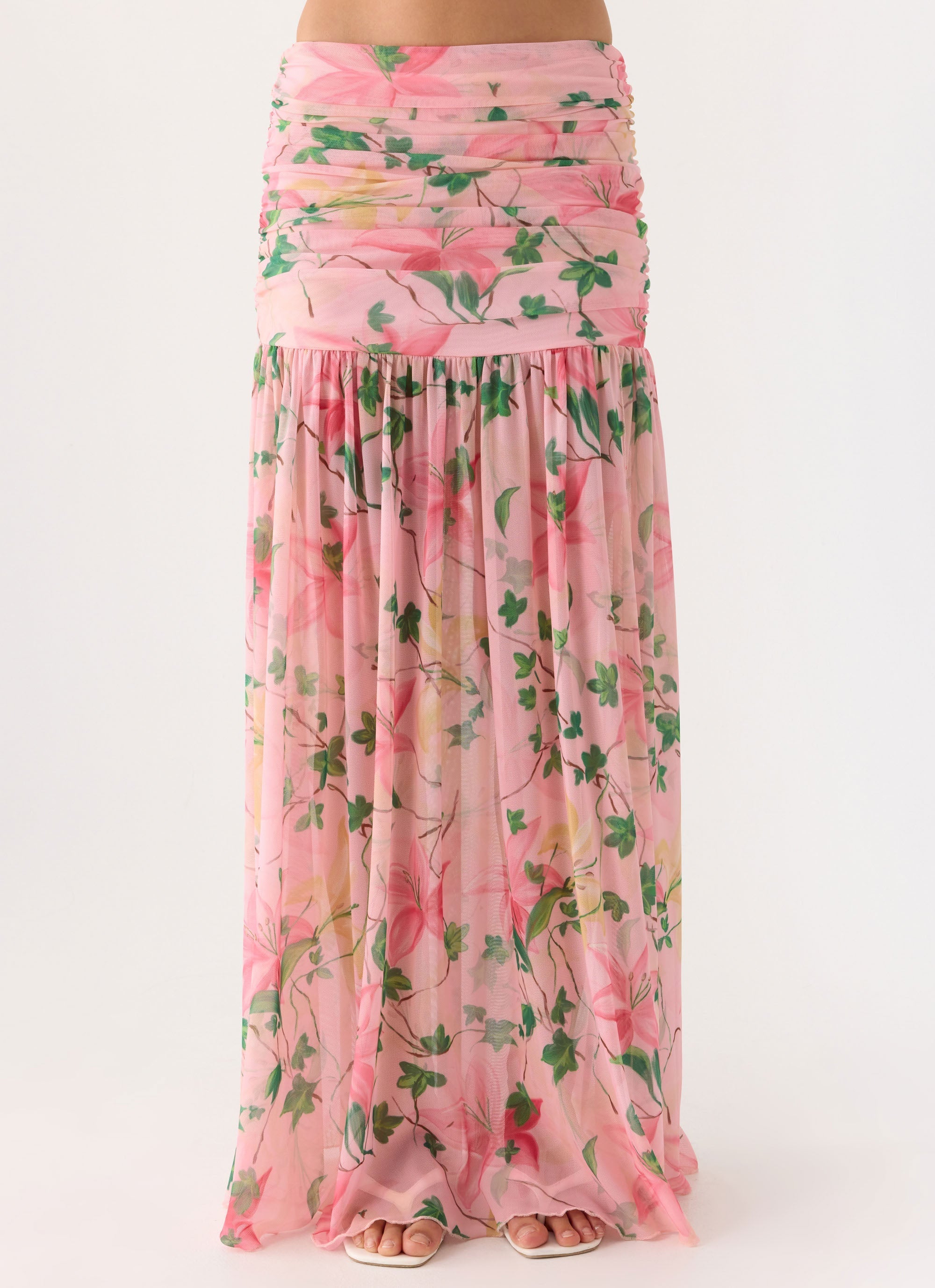 Cantrall Maxi Skirt - Blooming Spring