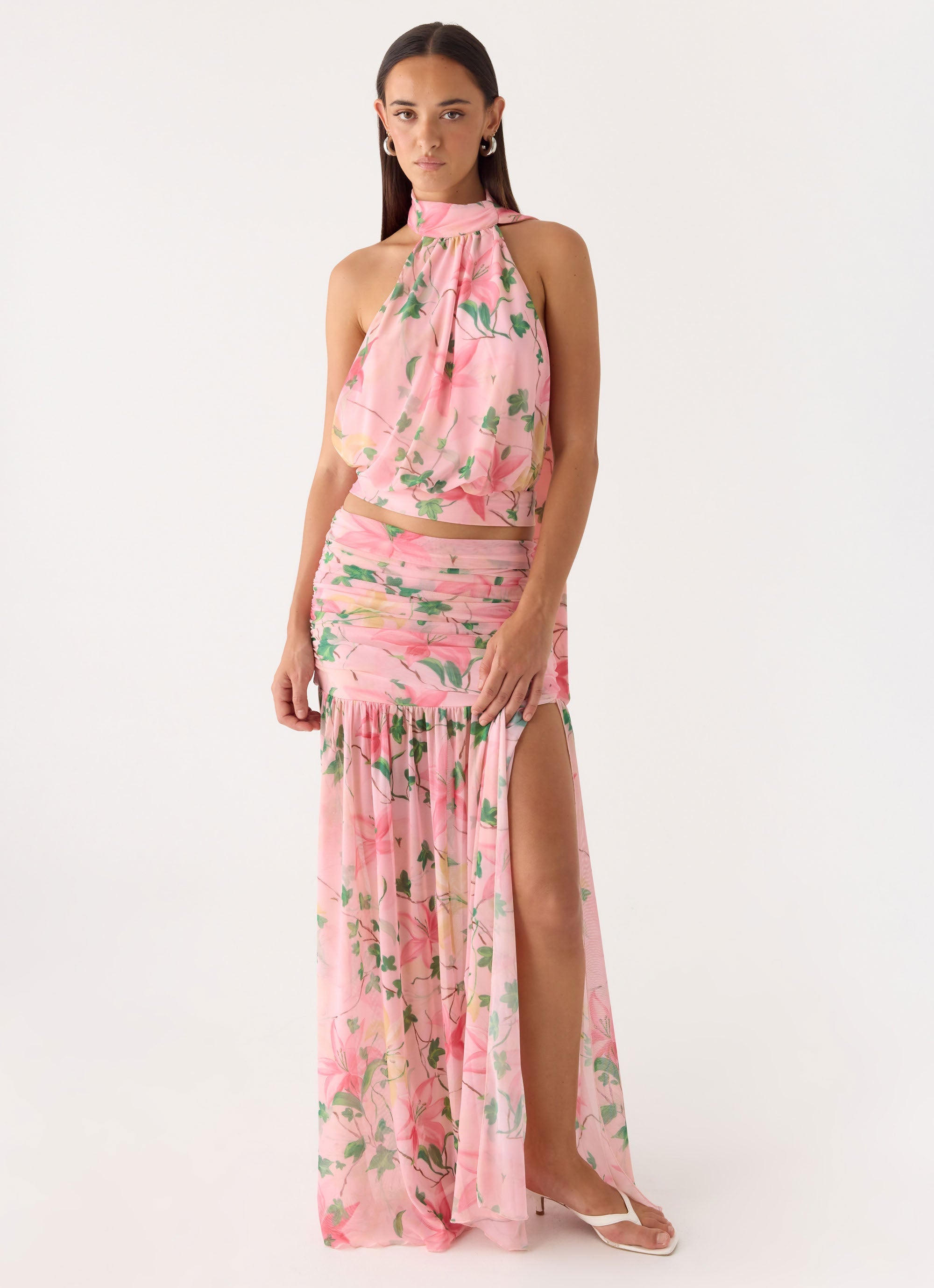 Cantrall Maxi Skirt - Blooming Spring
