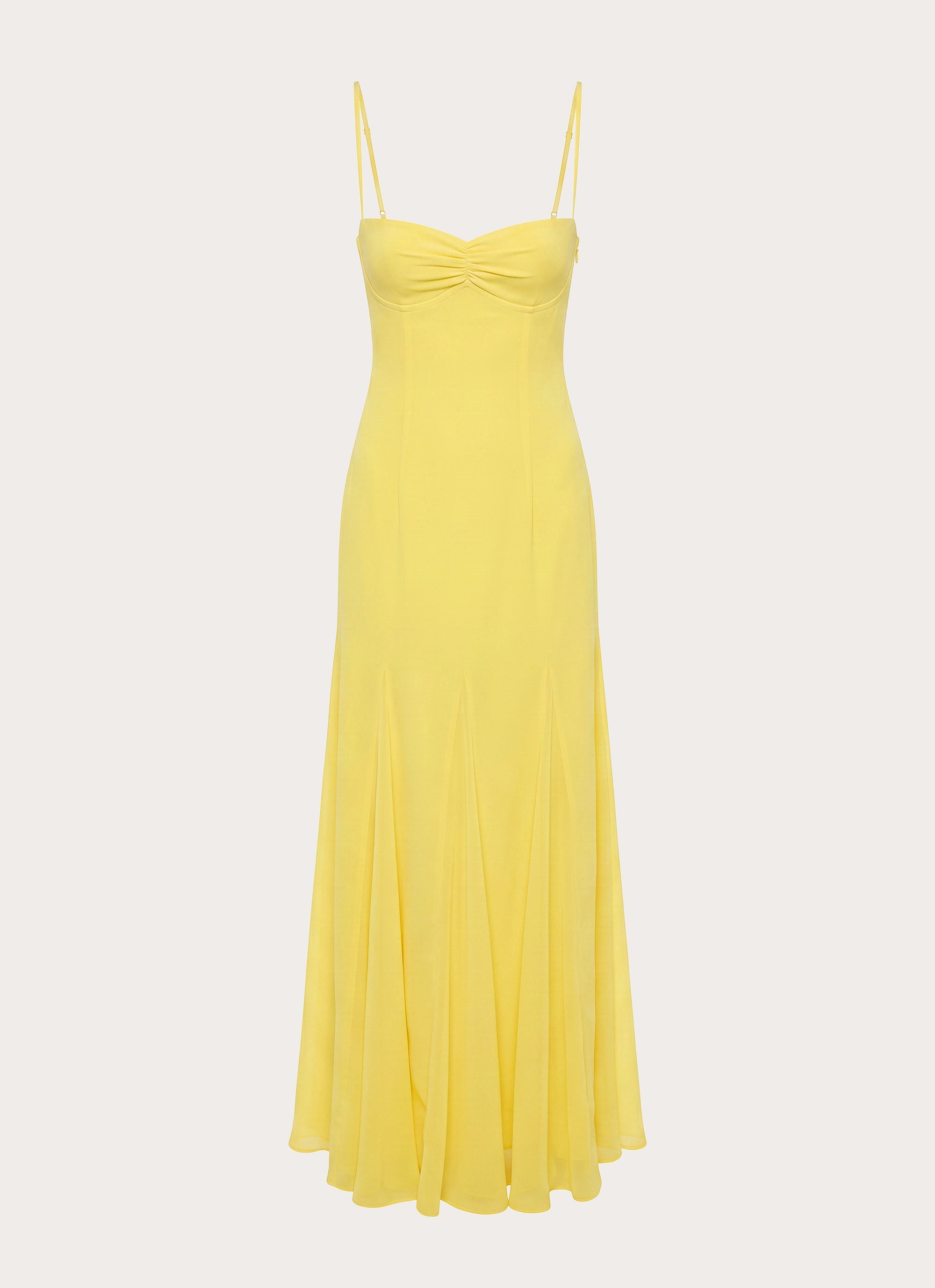 Carlin Maxi Dress - Bright Lemon