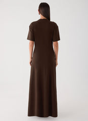 Celyse Maxi Dress - Chocolate