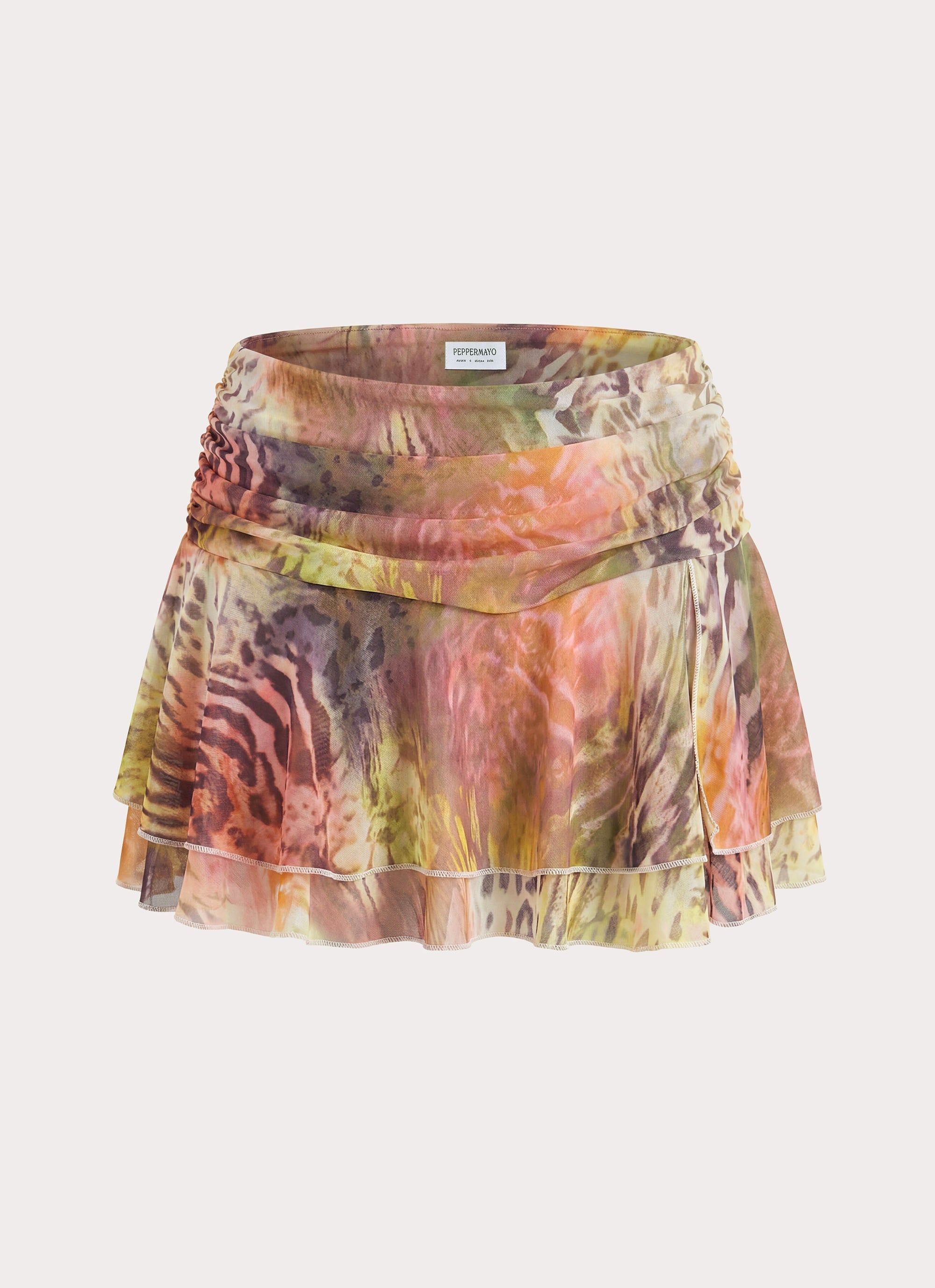 Cherry Bomb Mini Skort - Mystique Leopard