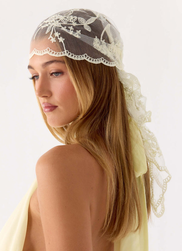 Citrus Squeeze Scarf - Yellow