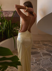 Cleodora Maxi Dress - Yellow