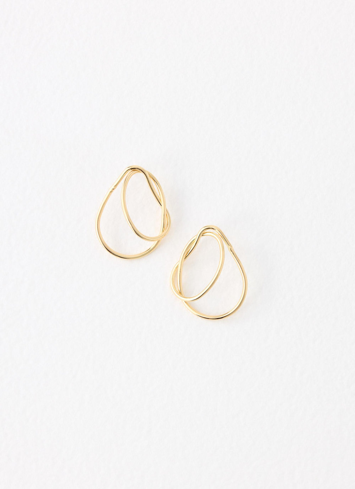 Cloudform Earrings - Gold