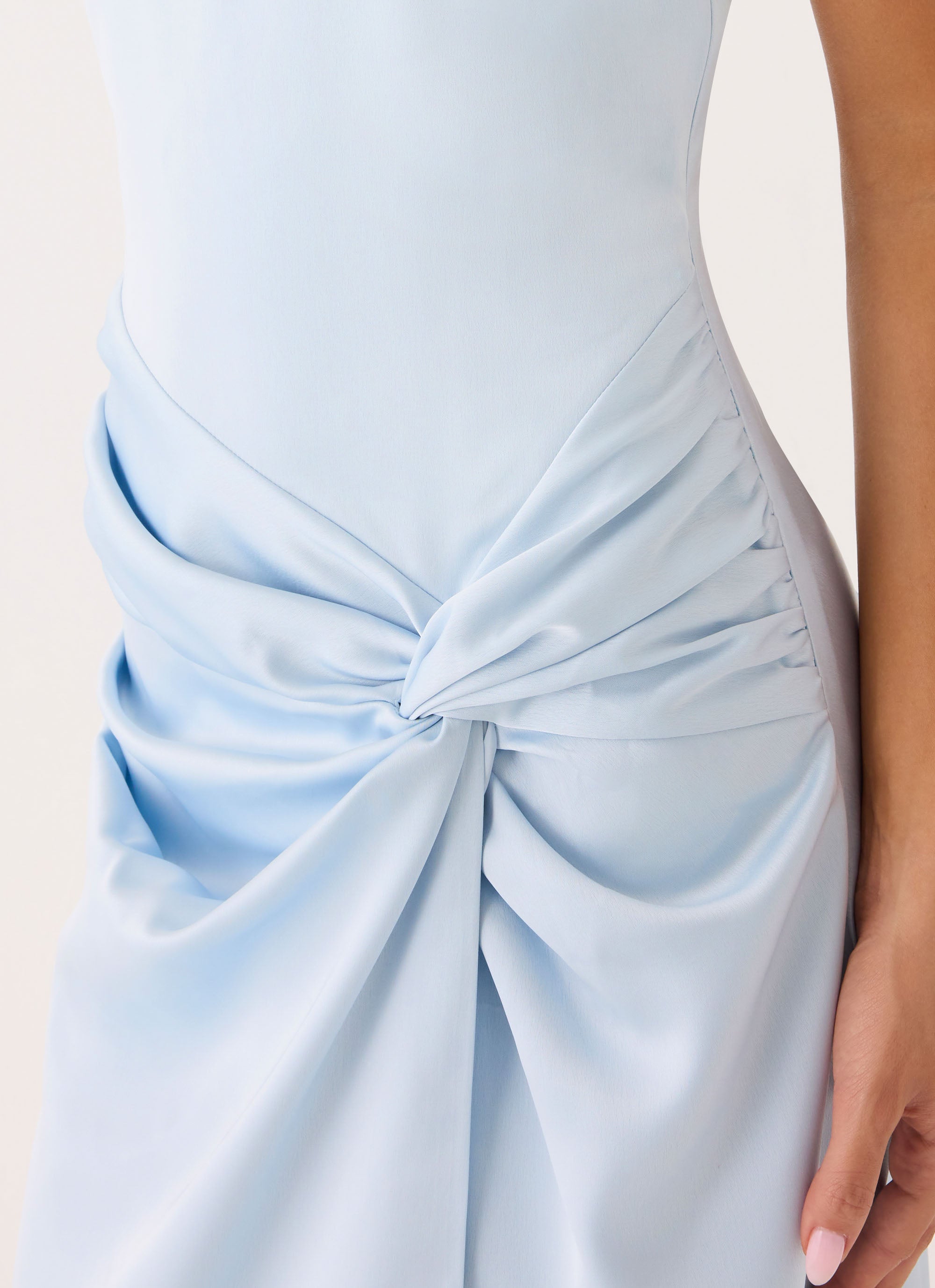Conni Strapless Maxi Dress - Blue