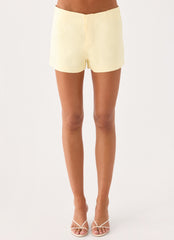Constantine Mini Shorts - Yellow
