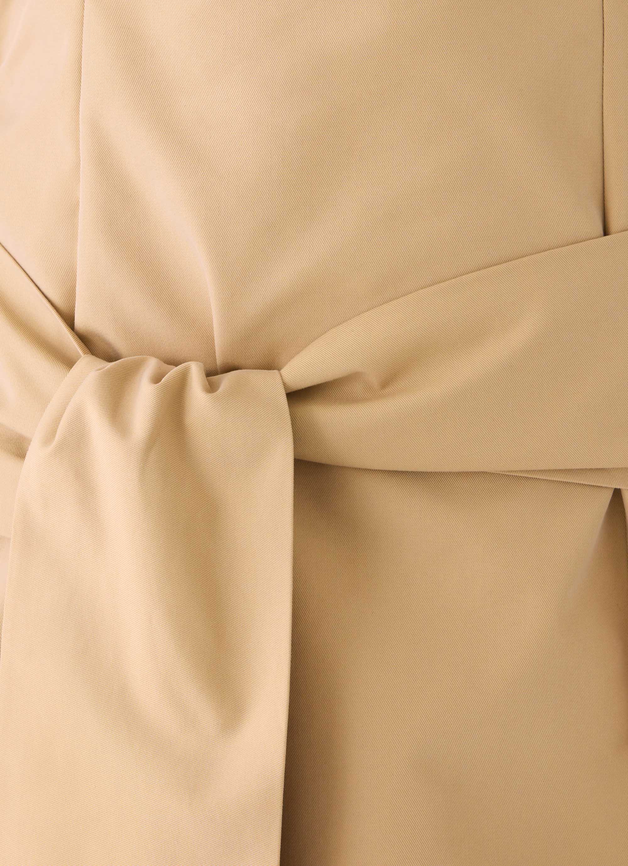 Diya Wrap Mini Dress - Camel