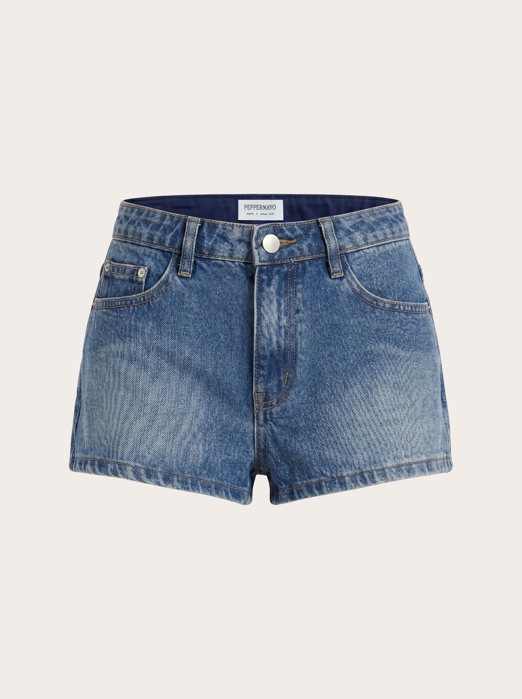Eliah Denim Shorts - Blue