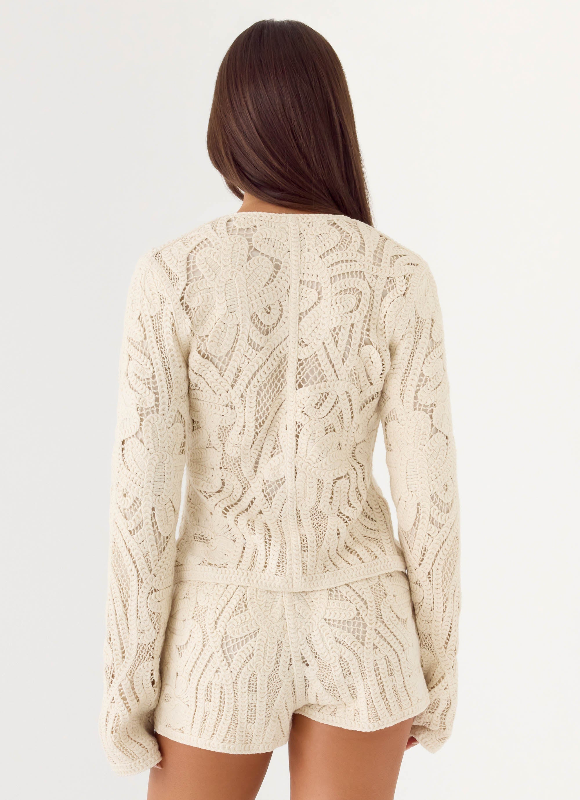 Ellington Long Sleeve Top - Ivory