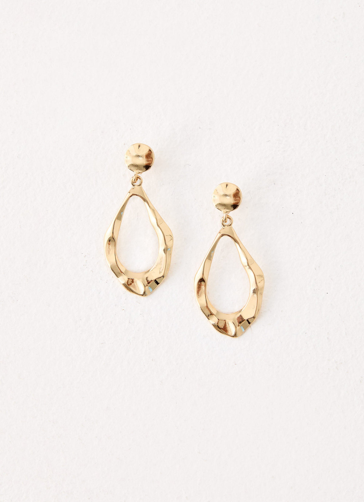 Ember Glow Earrings - Gold