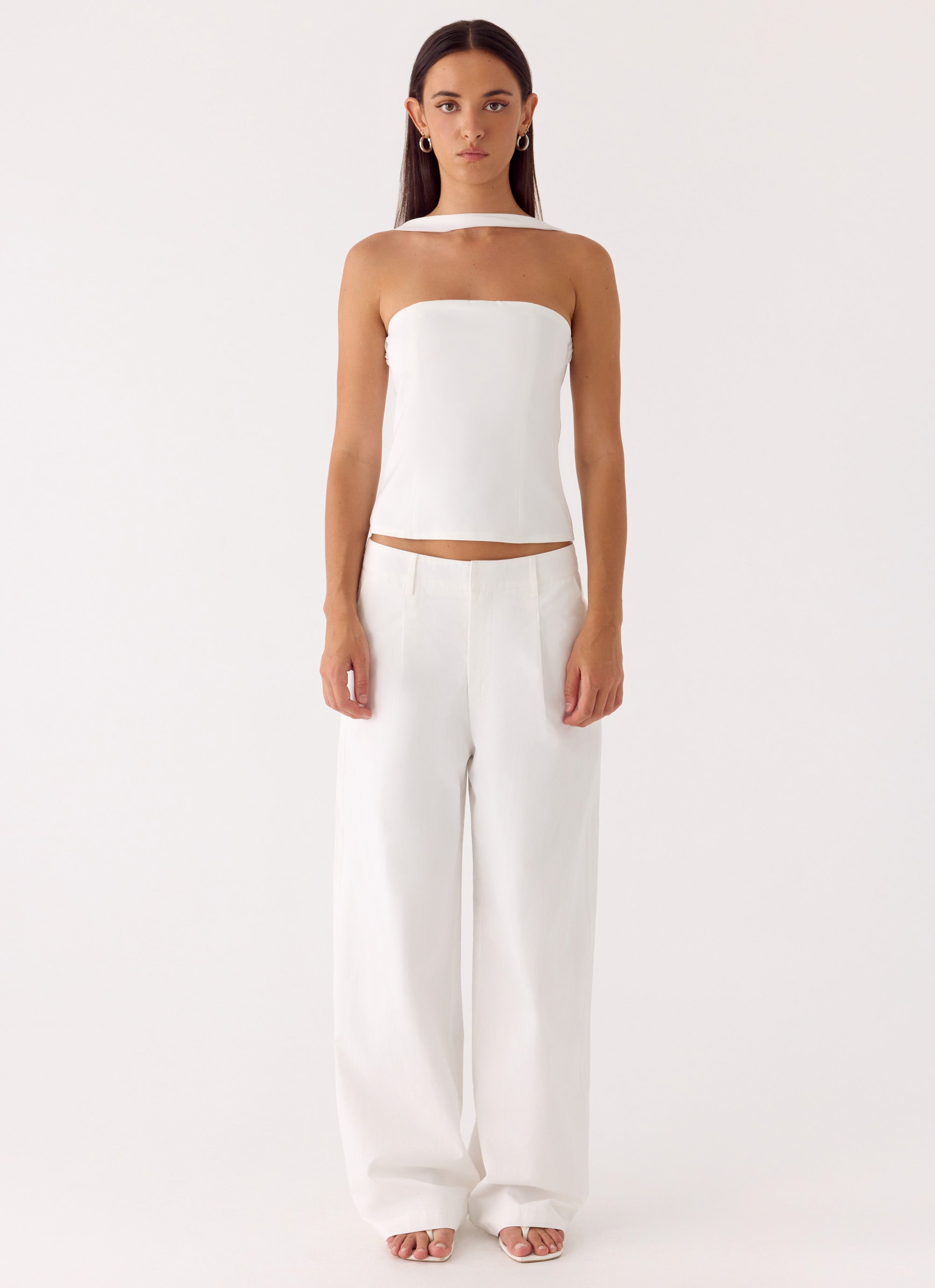 Emilia Pant - White