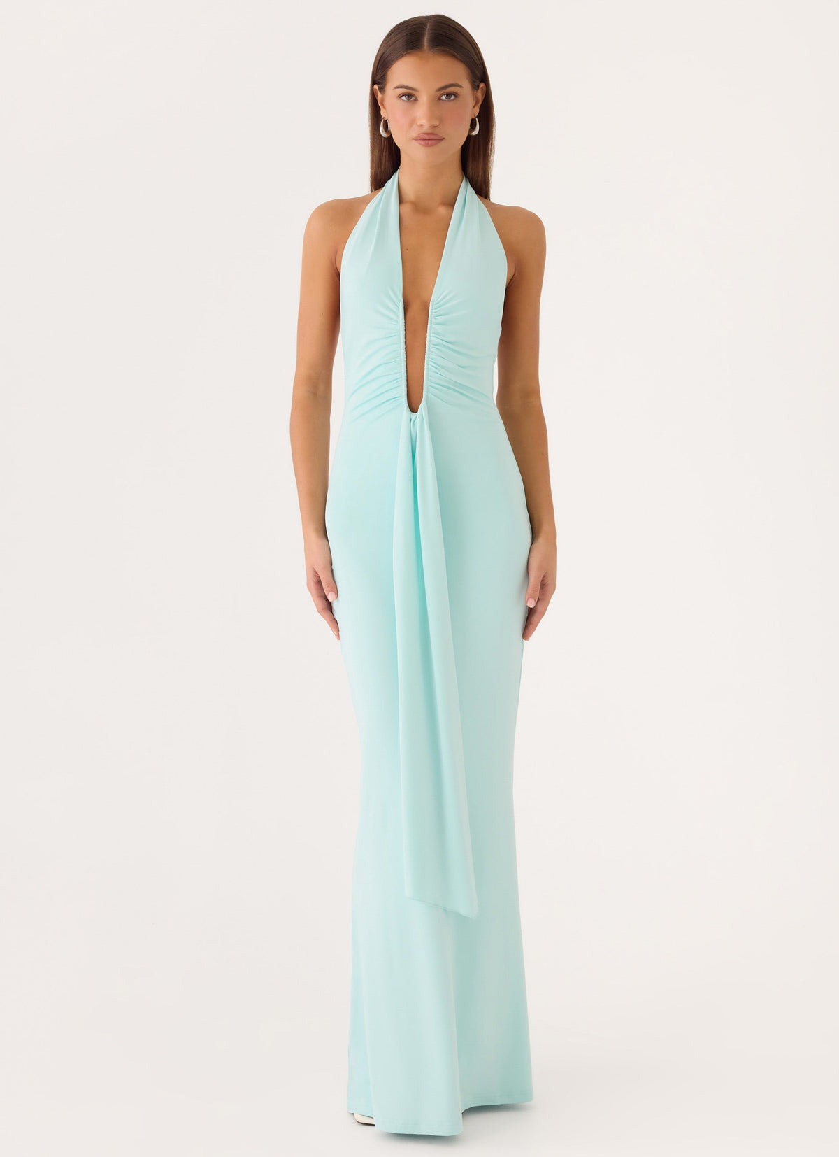 Emiliana Maxi Dress - Aqua