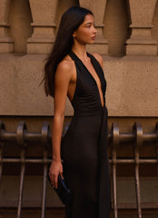 Emiliana Maxi Dress - Black