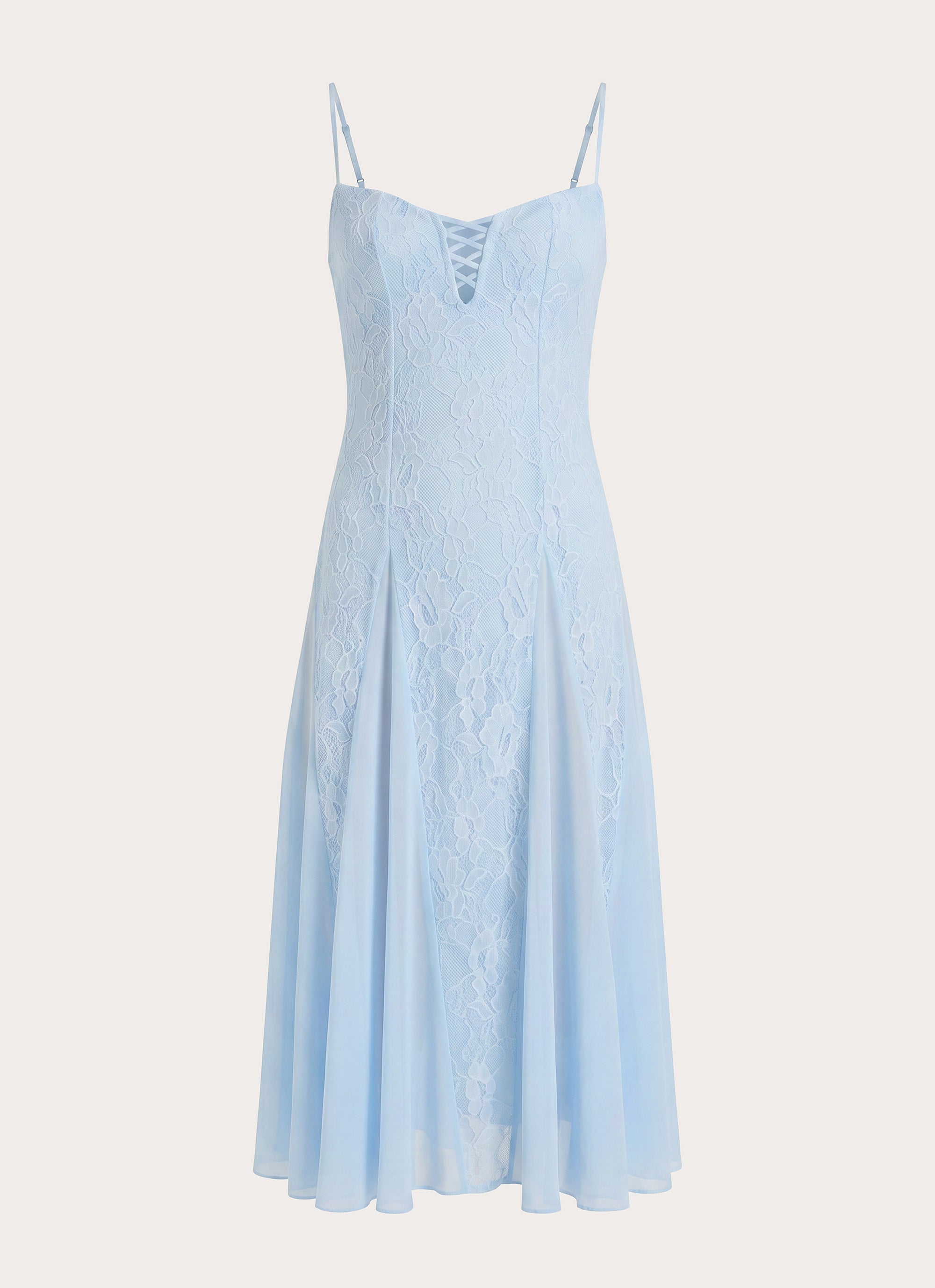 Erynda Midi Dress - Blue