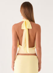 Fayloria Top - Lemon