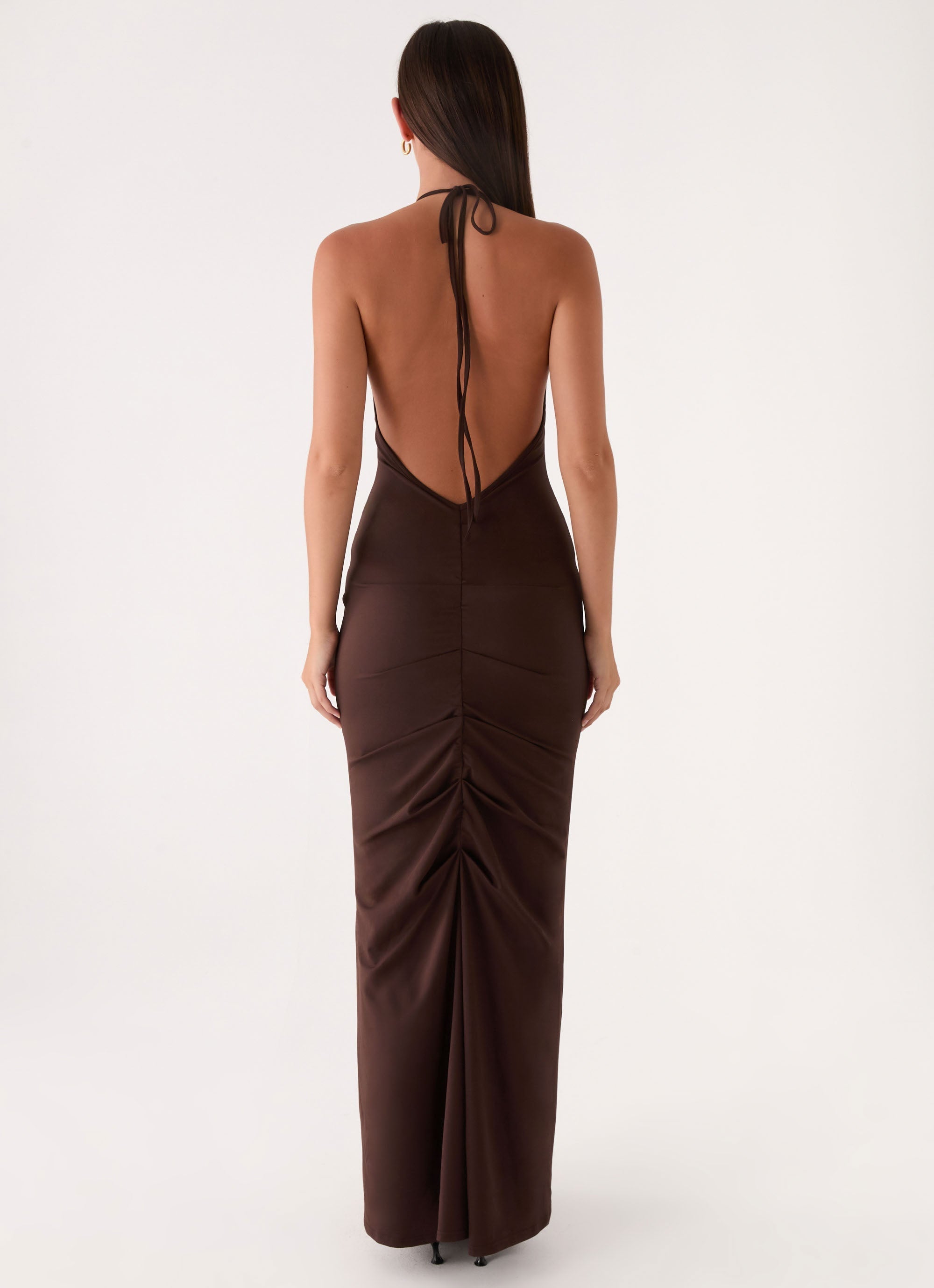 Feel My Rhythm Maxi Dress - Rose Taupe