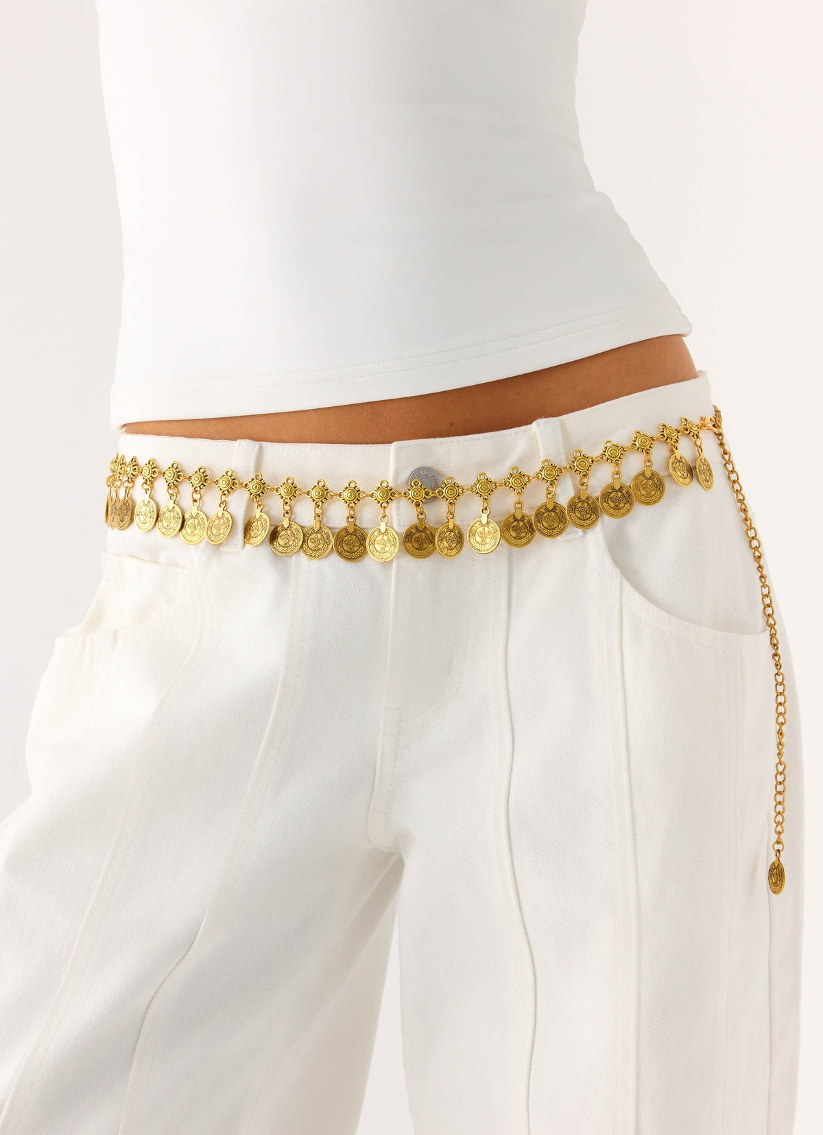 Feel Your Aura Belt - Gold