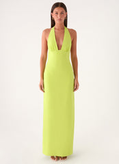Feyric Maxi Dress - Apple Green