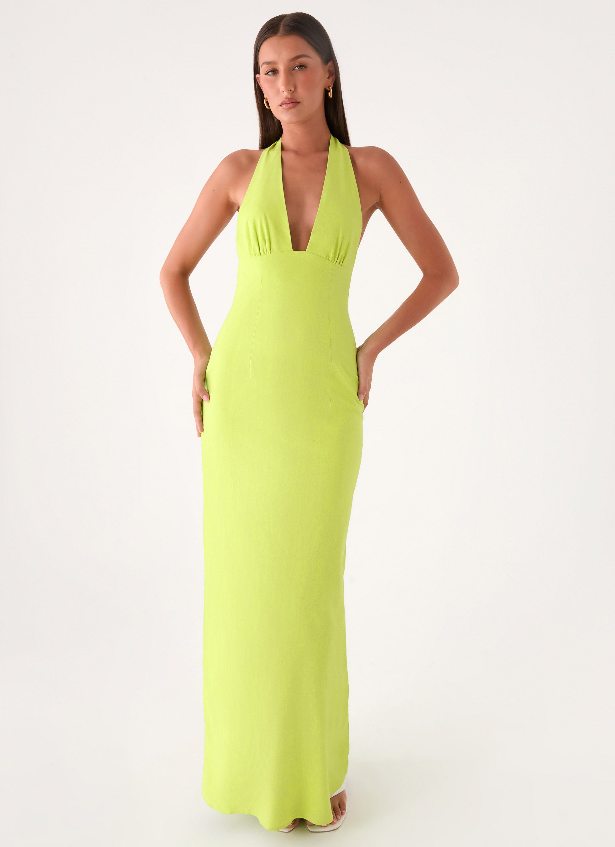 Feyric Maxi Dress - Apple Green
