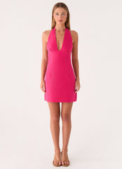 Feyric Mini Dress - Fuchsia