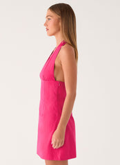 Feyric Mini Dress - Fuchsia