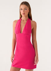 Feyric Mini Dress - Fuchsia
