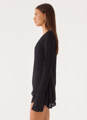 Figure It Out Top - Black