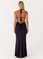 Fine By Me Maxi Dress - Black