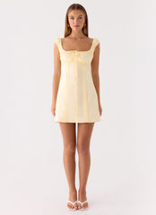 Fornarina Mini Dress - Lemon