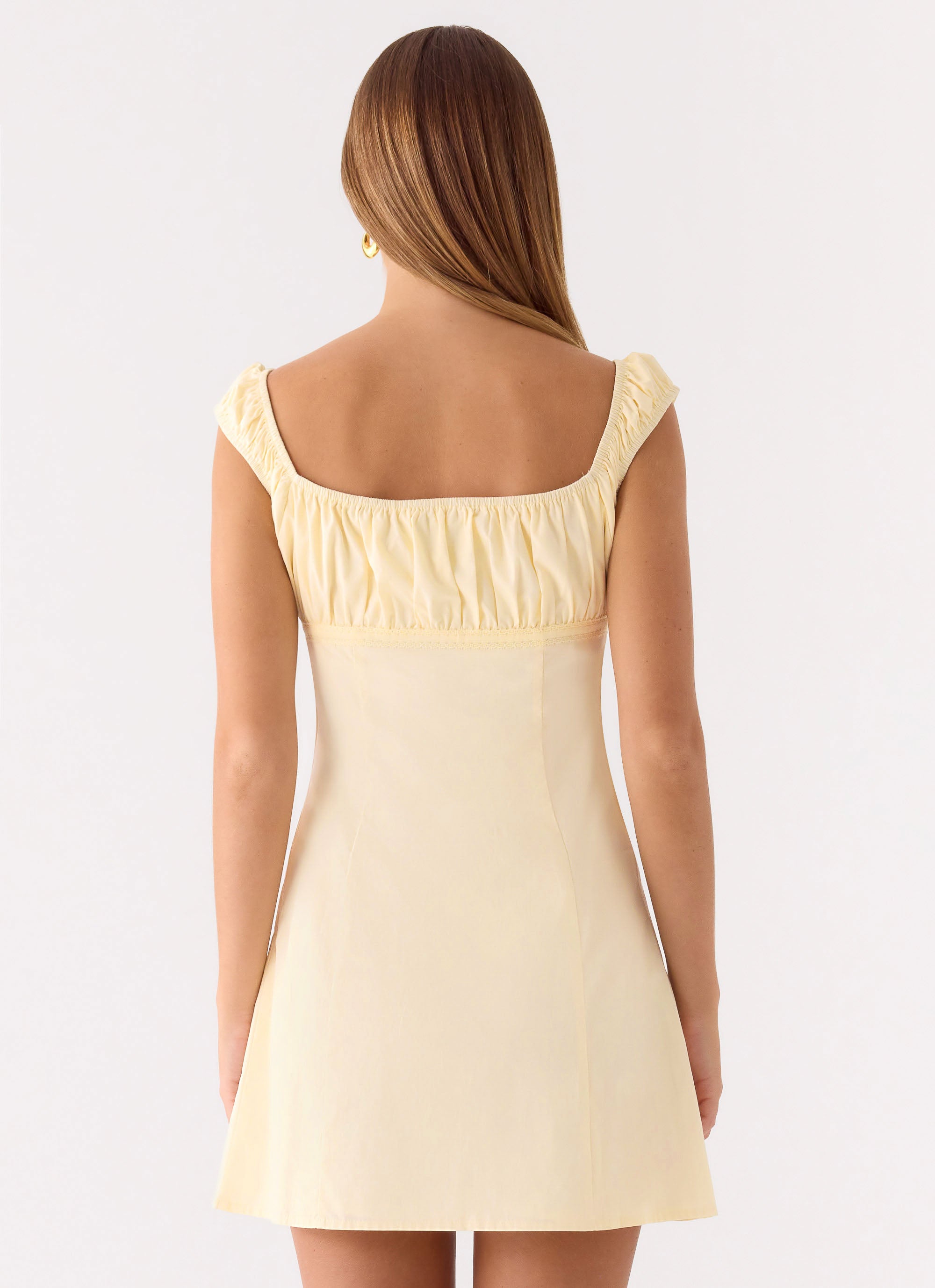 Fornarina Mini Dress - Lemon