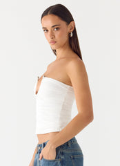 Francis Top - White