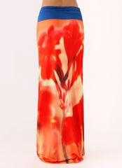 Fraser Maxi Skirt - Sunburnt Petal