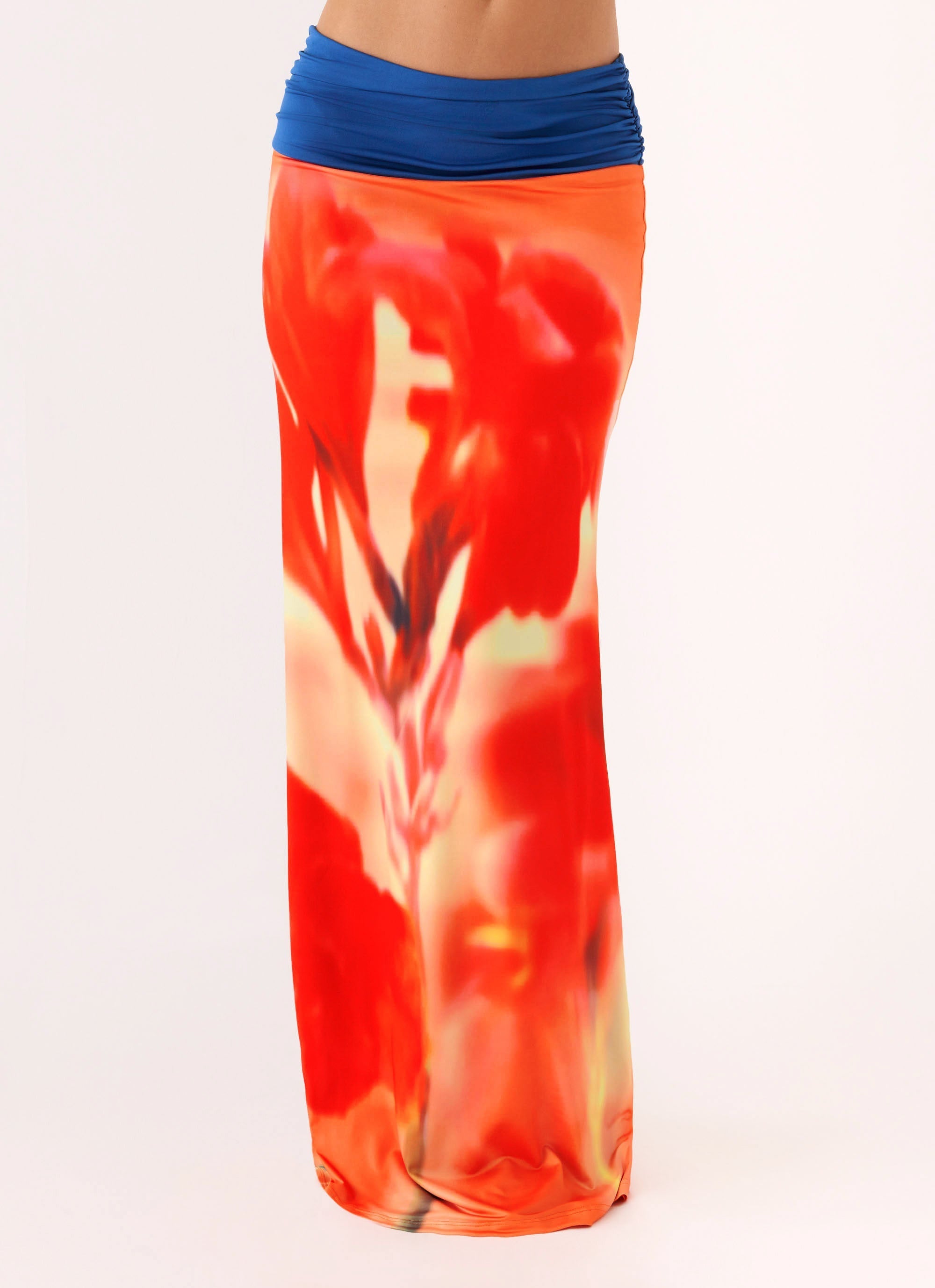 Fraser Maxi Skirt - Sunburnt Petal