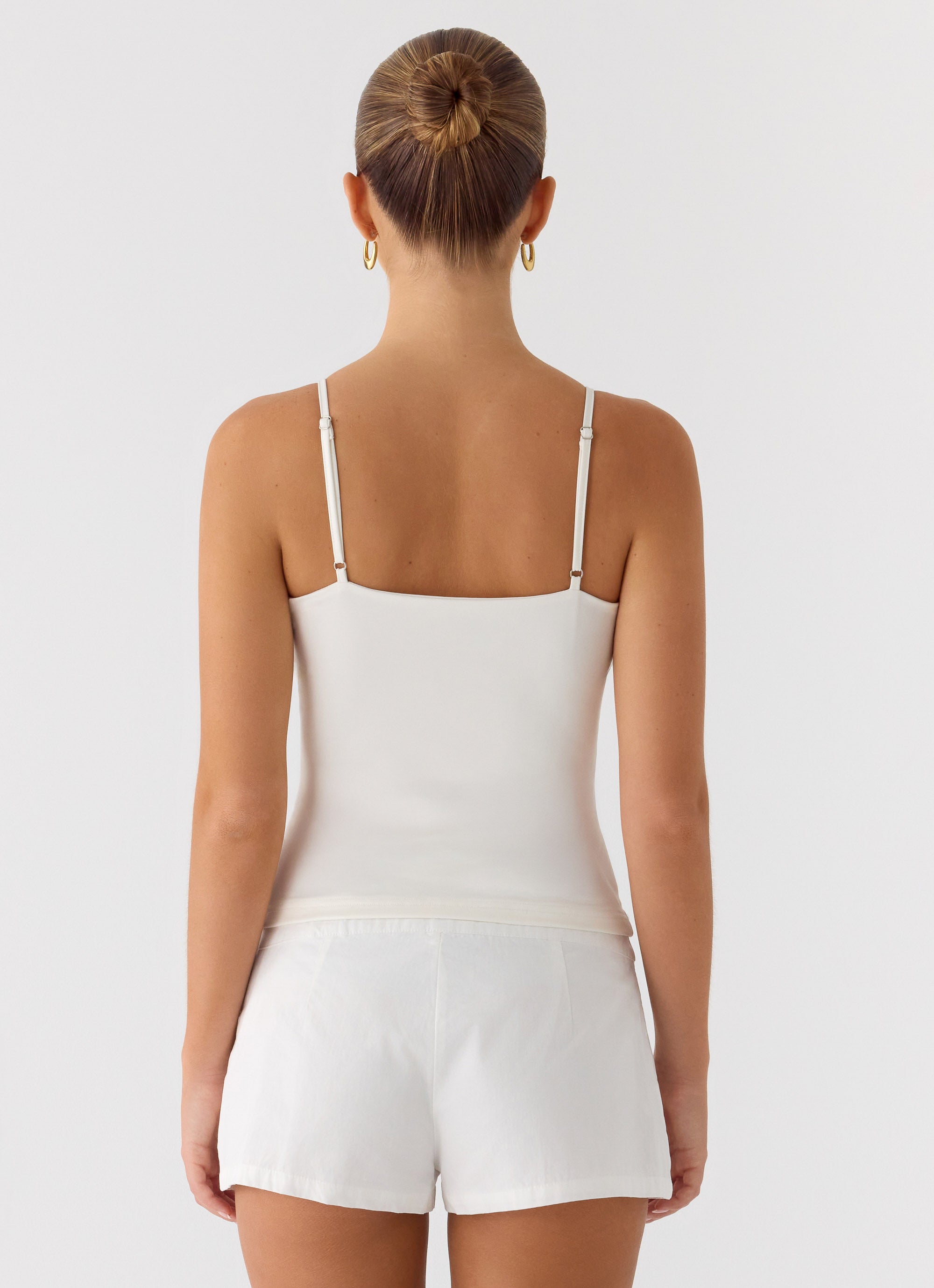 Garrix Bead Cami Top - Ivory Reef