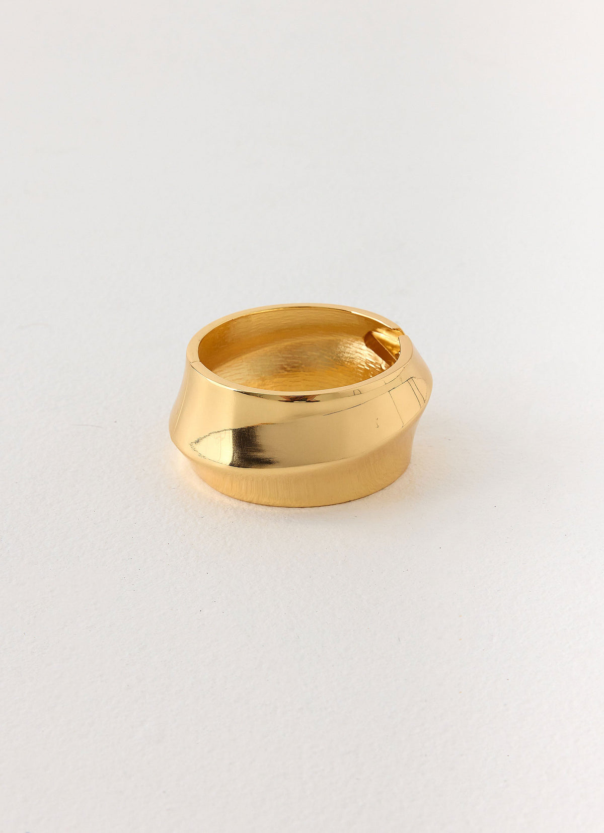 Glossed Over Bangle - Gold