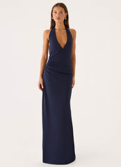 Good Riddance Maxi Dress - Deep Ocean