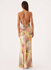Got A Boy Maxi Dress - Mystique Leopard