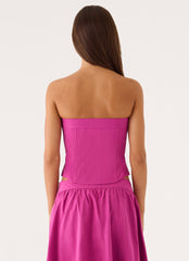 Grand Gestures Bustier - Berry Kiss