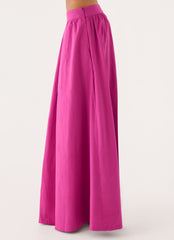 Grand Gestures Maxi Skirt - Berry Kiss