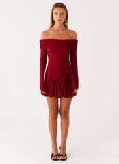 Grazia Mini Dress - Red