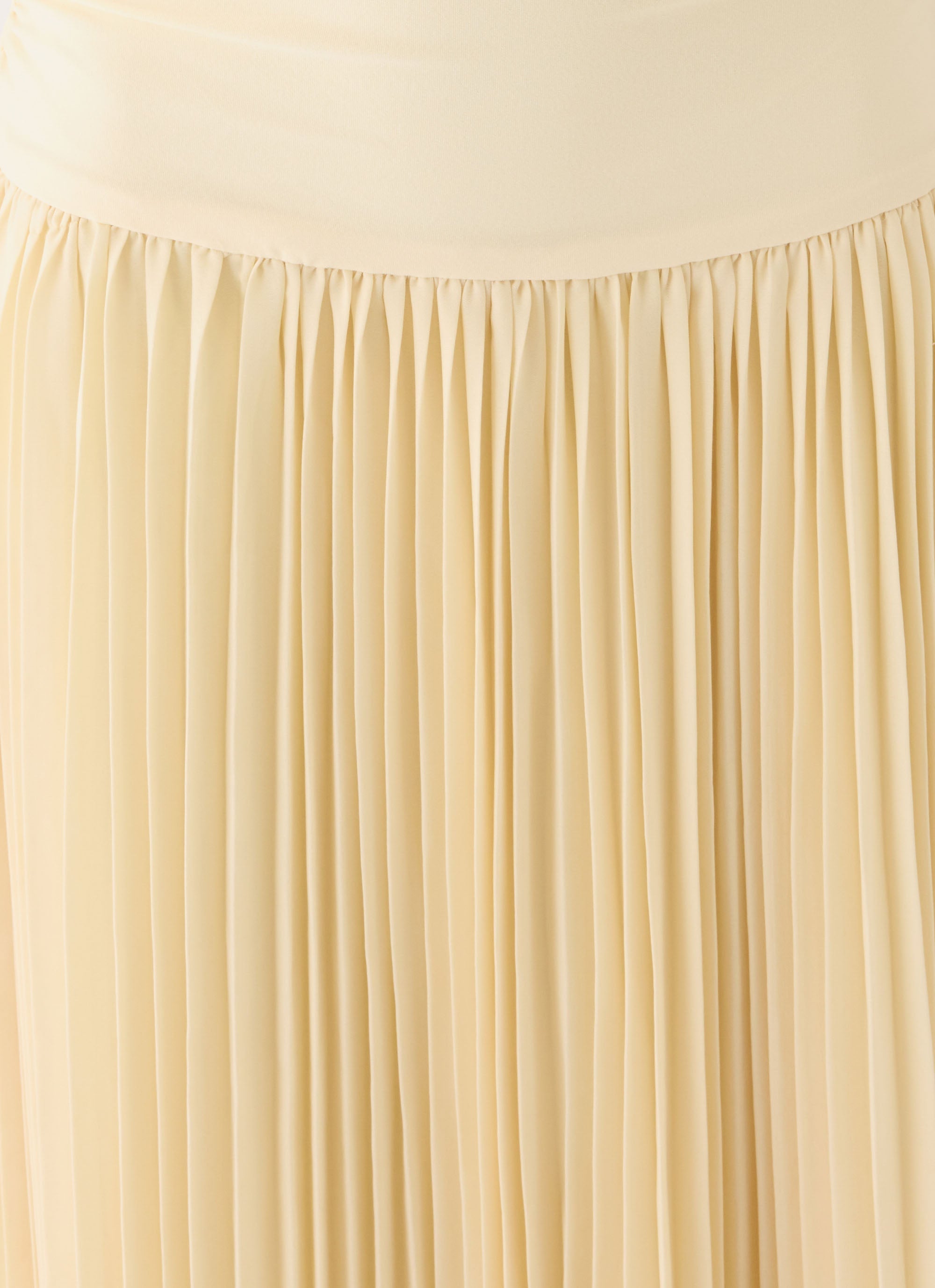 Harvest Sky Maxi Dress - Baby Yellow