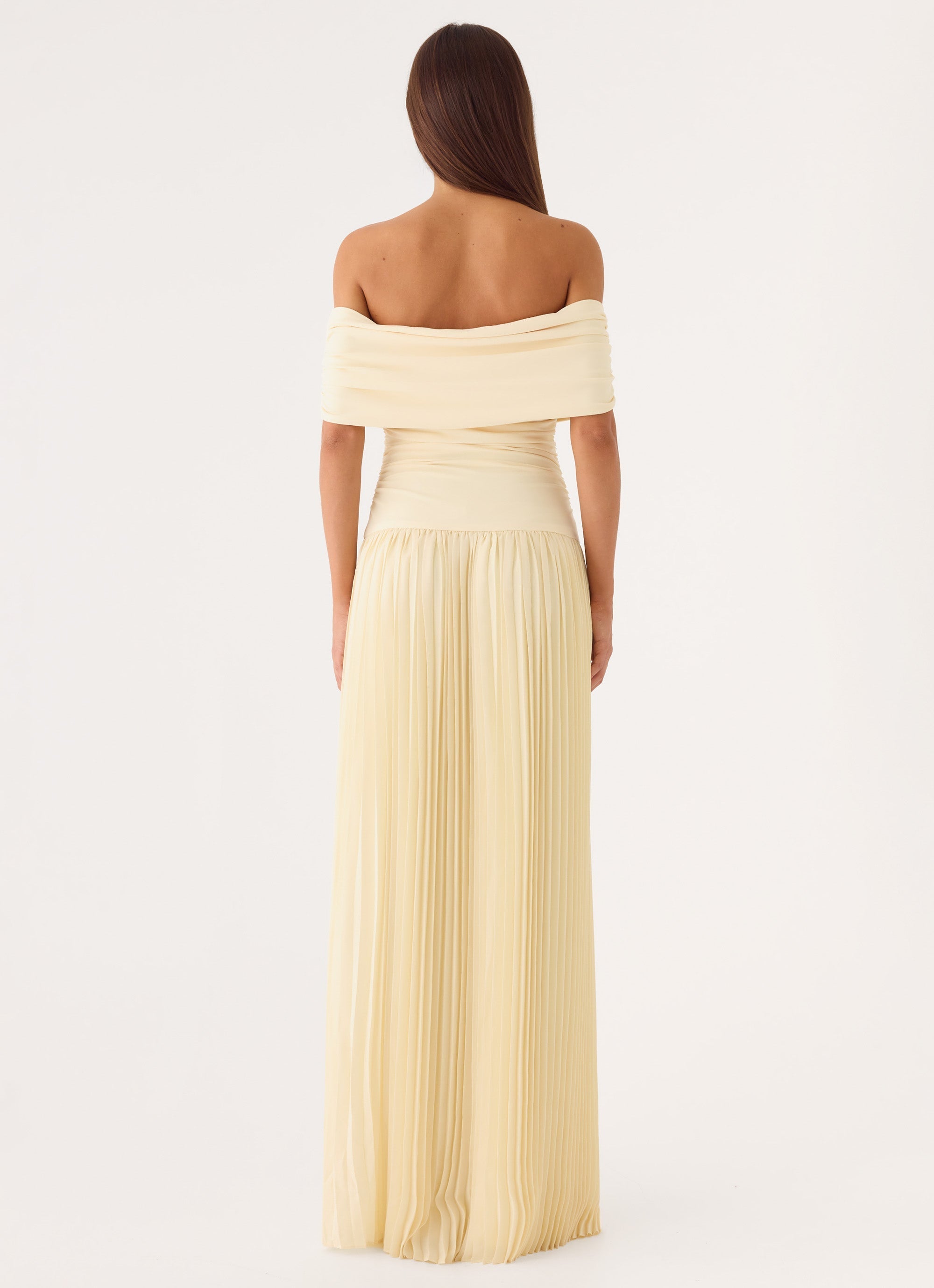 Harvest Sky Maxi Dress - Baby Yellow