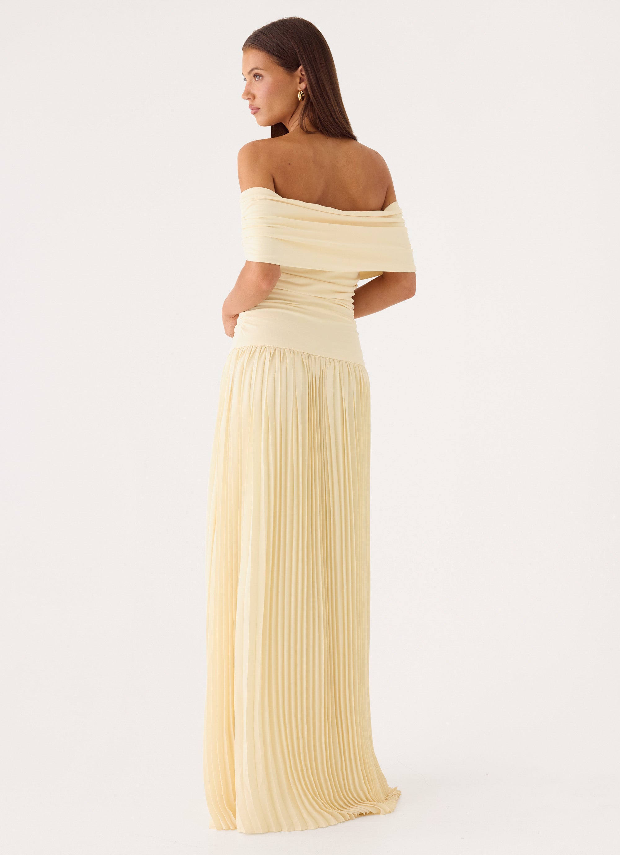 Harvest Sky Maxi Dress - Baby Yellow