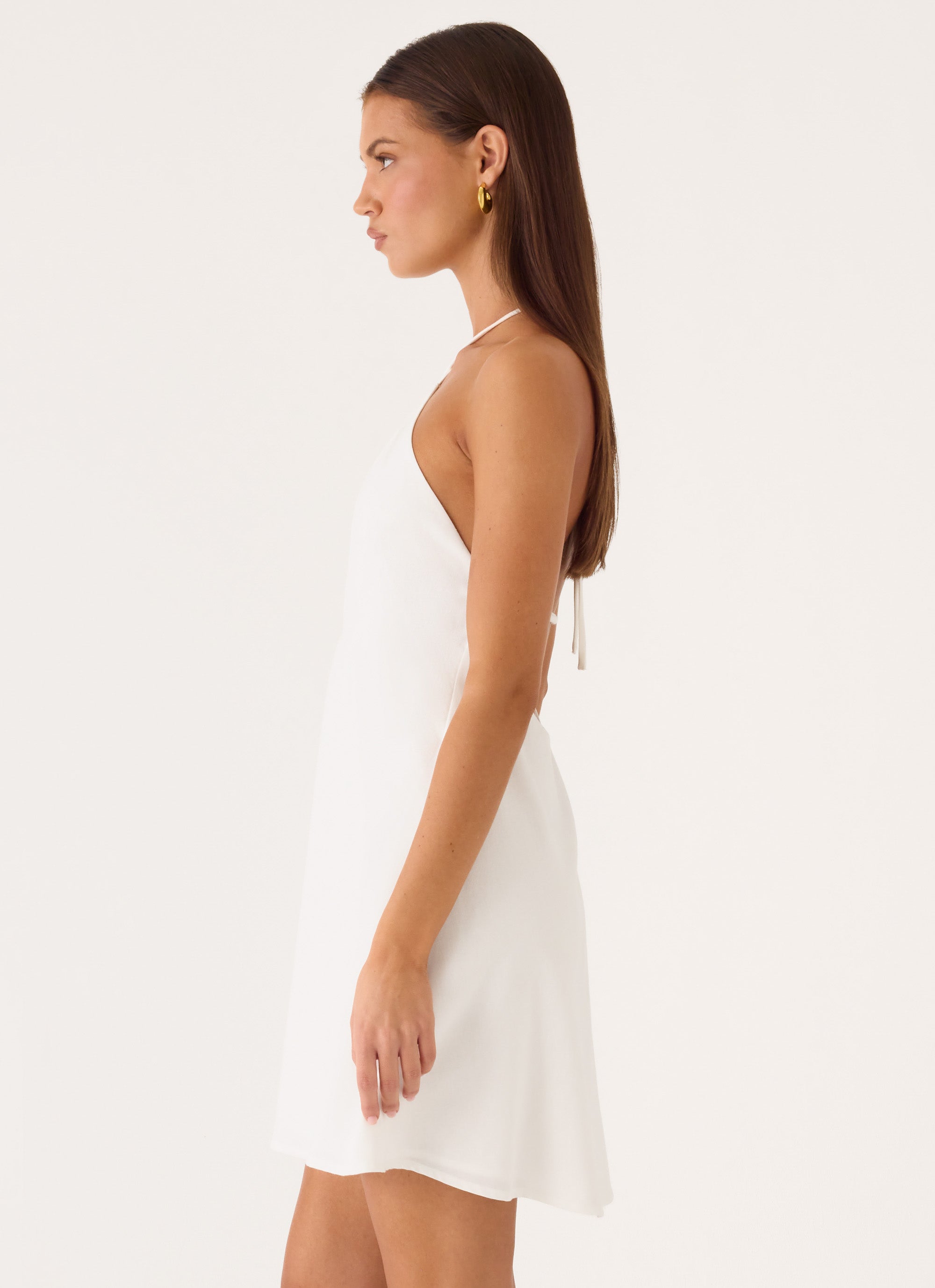 Helden Mini Dress - White