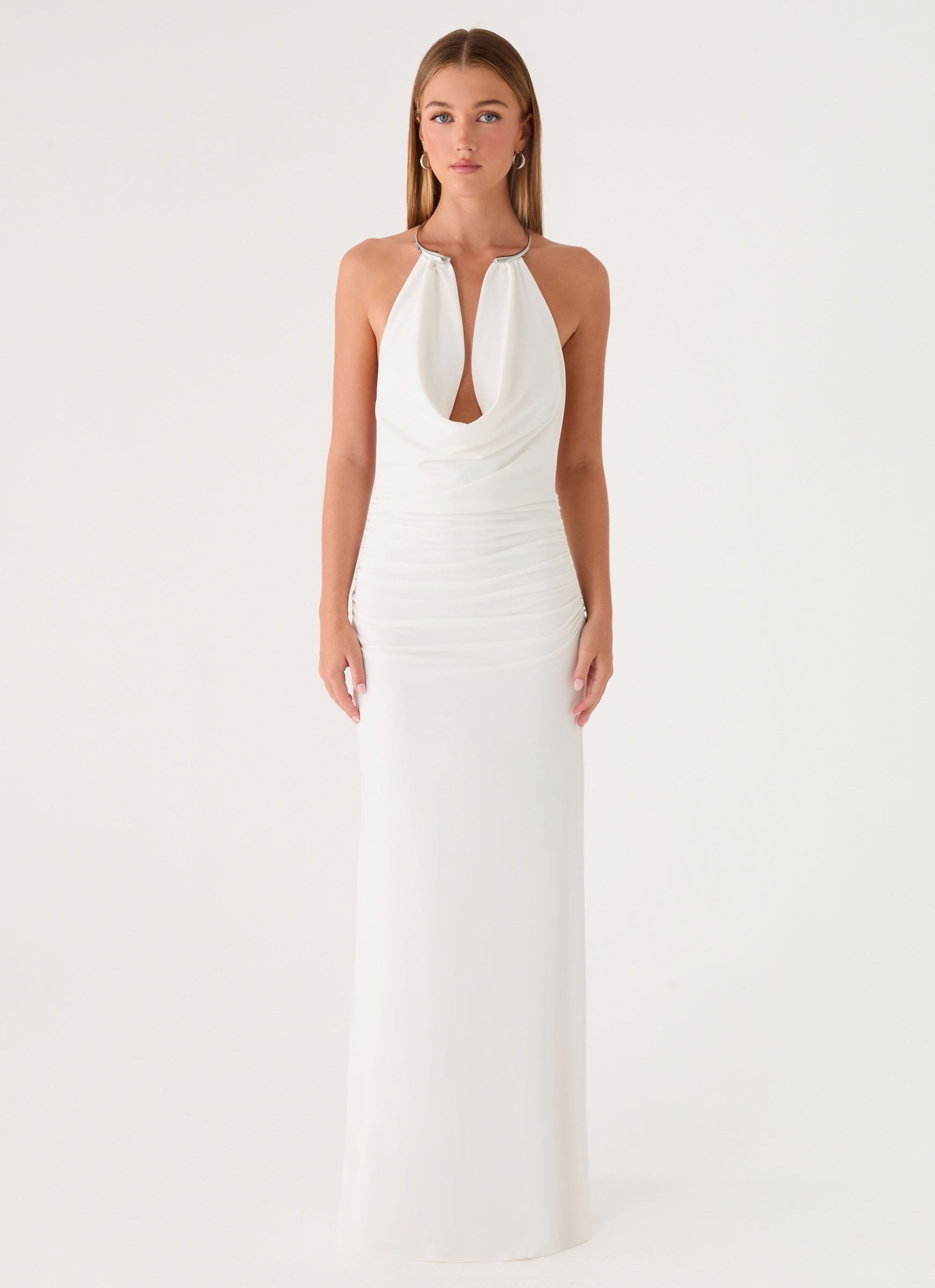 Hena Maxi Dress - White