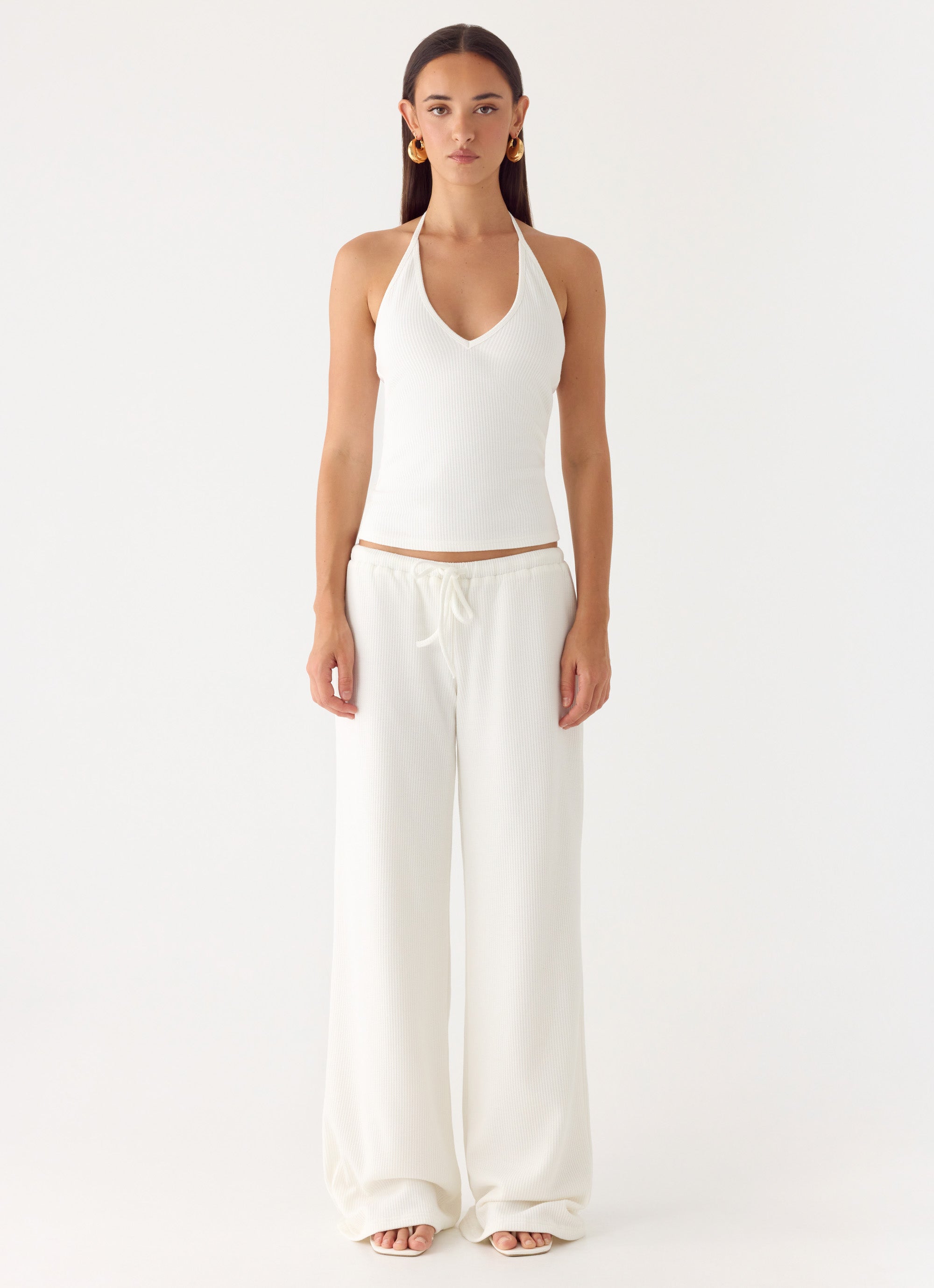 Henry Low Rise Pant - Ivory