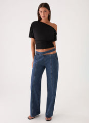 Hugh Denim Jeans - Dark Indigo