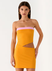 Ica Mini Dress - Orange