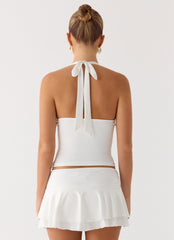 Illuminate Mini Skort - White