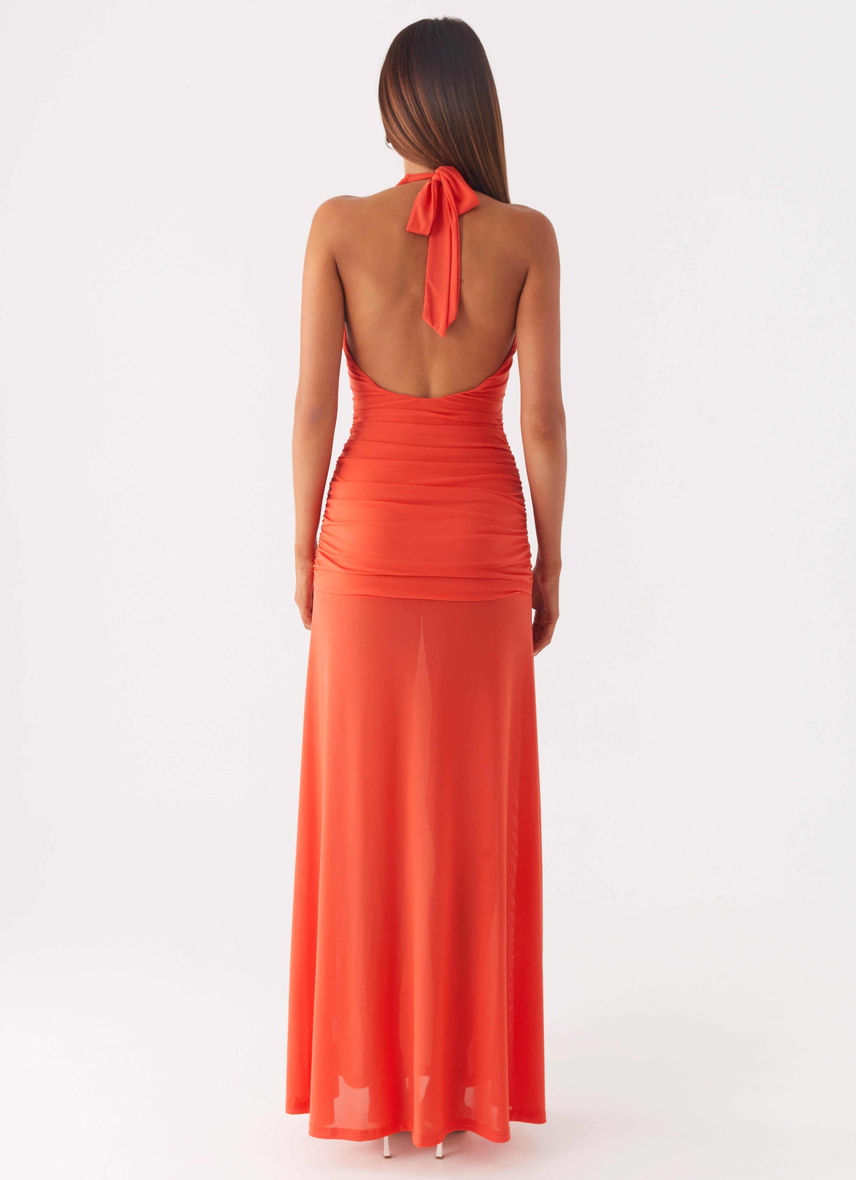 Island Muse Dress - Coral